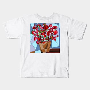 Exploded flowers Kids T-Shirt